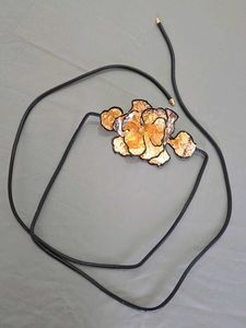 ZARA Gold Flower Crafted Belt