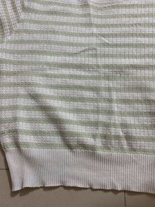 Striped Knit Top