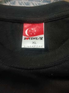Men&#39;s Regular Fit Black Tshirt