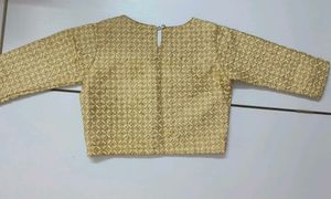 Gold Embroidered Blouse