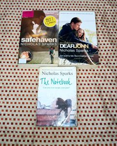Nicholas Sparks Romance Book Collection - 3 Novels