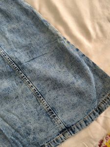 Vintage Denim Mini Dress