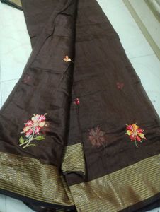 Beautiful Brown saree