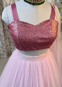 Sequin Lehenga Choli