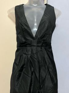 Pintrest Elegant Black Mini Dress