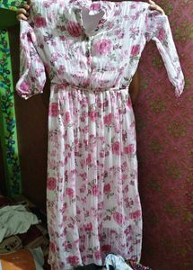 Floral Print Maxi Dress