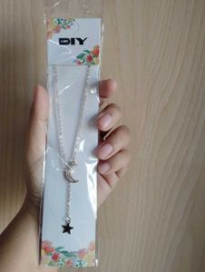 Moon &amp; Star Pendant Necklace❤️
