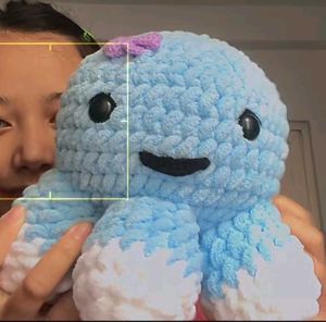Crochet Octopus Plush