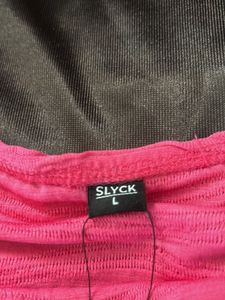 Pink Crop Top