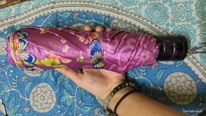 Floral Print Umbrella