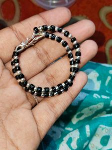 Black Beaded Bracelet Set