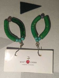 Seven Cherry Handmade Earring