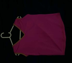 Pink Sleeveless Top