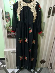 Black Long Gown