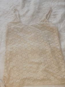 Sleeve Less Net Top