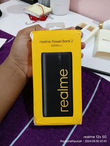 Realme Power Bank 2, 20000 Mah.