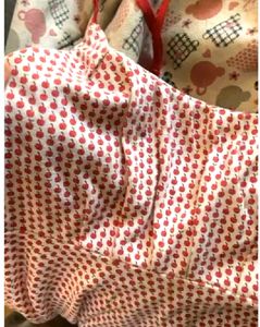 Sleeveless Dress- Cherry Print Frock