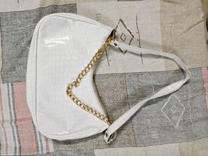 White Shoulder Bag