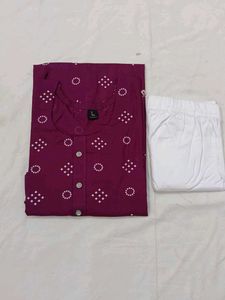cotton kurti and  leggings