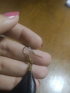 Black Feather Earrings