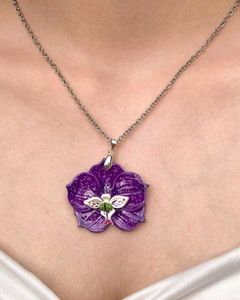 Orchid Necklace