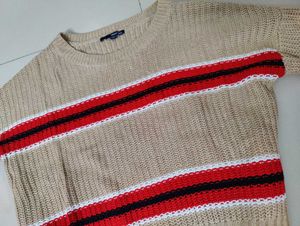 Striped Knit Sweater