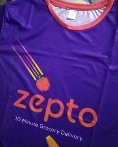 Purple Graphic Tee - Size M