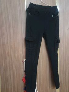 Black Cargo Pants