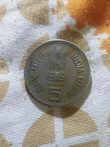 Pandit Jawaharlal Nehru 1989 5rupees Coin