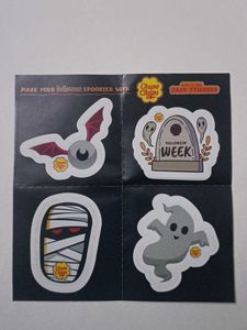 Chupa Chups Halloween Glow In Dark Stickers