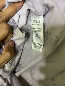 Mark &amp; Spencer Abstract Printed Casual Shirt