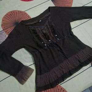 Amazing Brown Top For Girls🤎😍✨
