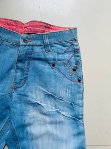 Javelin Men Vintage Blue Straight Fit Jeans