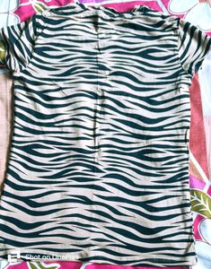 Zebra Print Tee