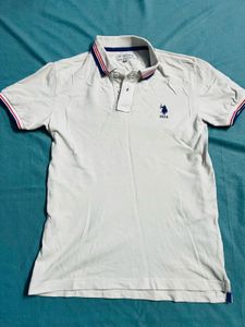 U.S.Polo Assn. Pure Cotton Slim Fit T-shirt
