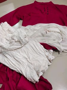 SKurta Plazoo AndDupatta Nd 2Kurta