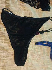 Lace Thong Panties - Bundle of 4