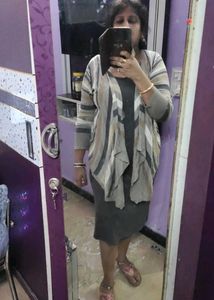 Striped Cardigan & Dress Set