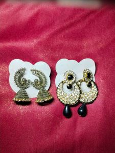 2 Pair Of Earrings