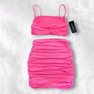 Pink Two-Piece Set