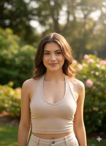 shein Halter Crop Top