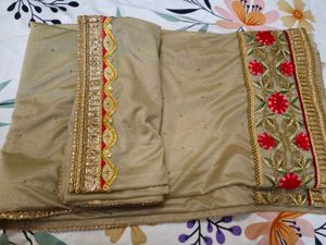 Elegant Heavy Border Saree 🔥✨️