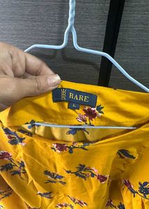 It Is Yellow Floral Top