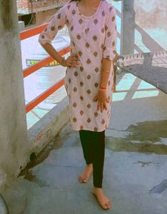 Sale New Baby Pink Kurta