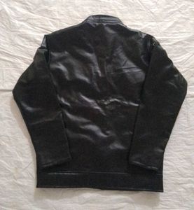 Black Faux Leather Jacket