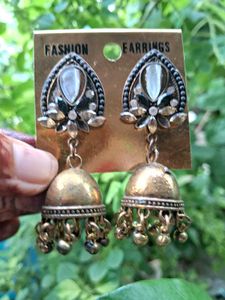 Antique Jhumka Earrings