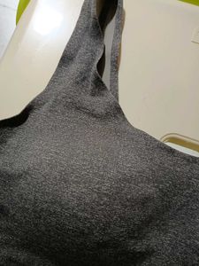 Comfortable Grey Bra 77-83 cm