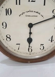 Vintage Anglo-Swiss Wall Clock