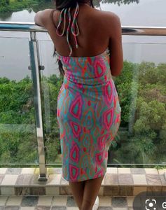 Colorful Bodycon Dress