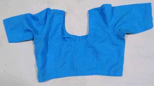 Royal Blue Traditional silk saree with Blouse
